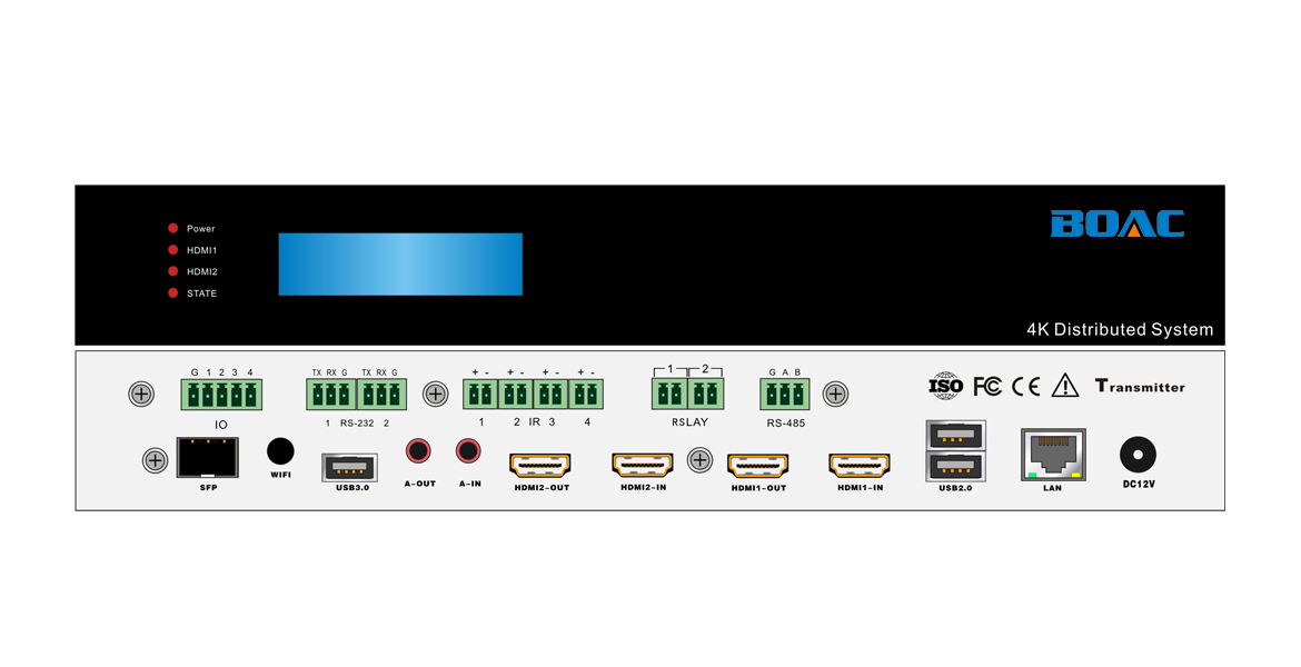 4K光纖分布式輸入節(jié)點