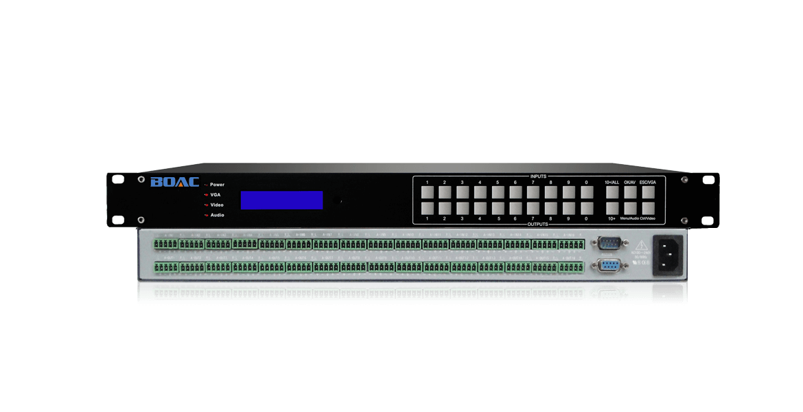 16路音頻矩陣切換器