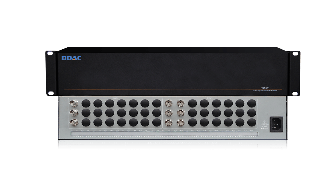 1進2出分量視頻分配器